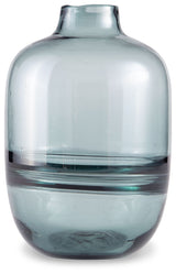 Lemmitt - Vase - Teal - R&R Furniture Gallery (Fountain Valley, CA)
