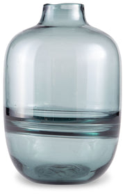 Lemmitt - Vase - Teal - R&R Furniture Gallery (Fountain Valley, CA)