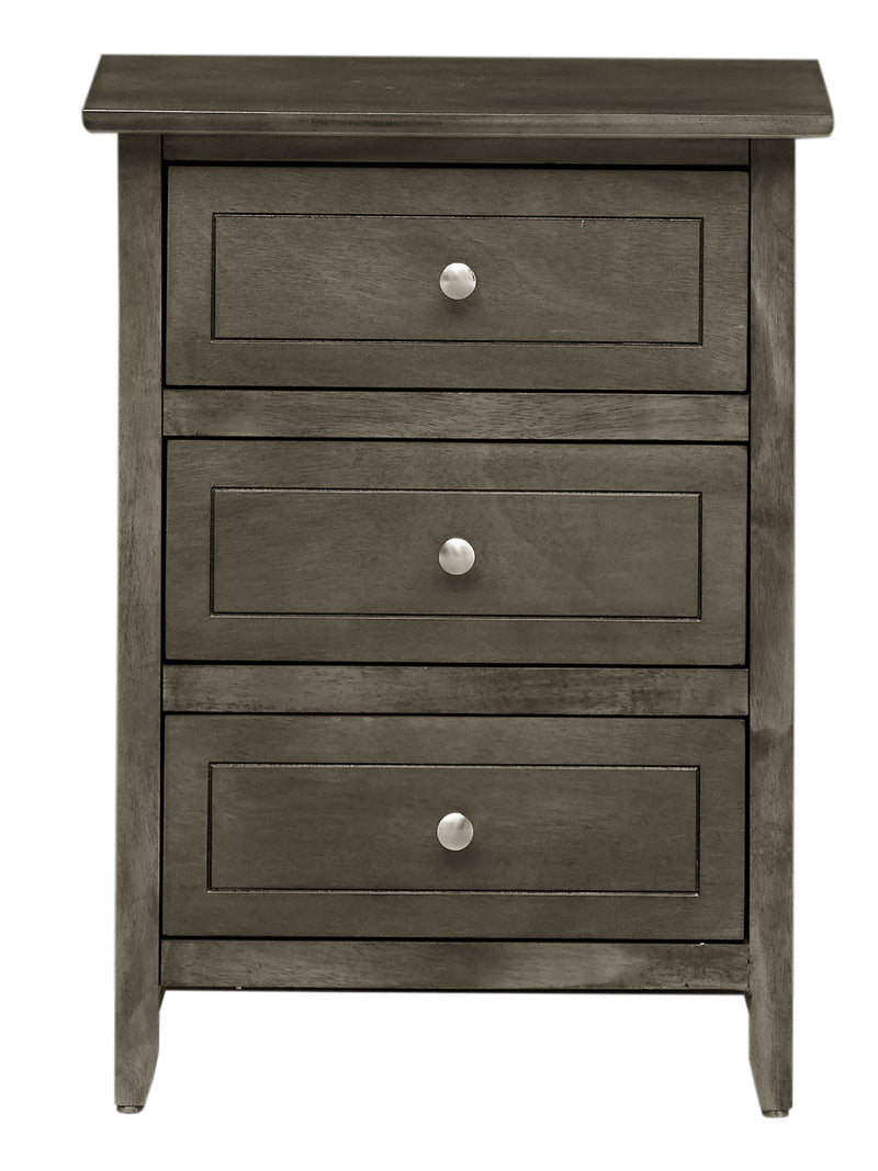 Dove Tailed Drawers 3 Drawer Nightstand