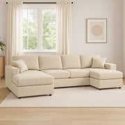 3 Piece Double Chaise Sectional Sofa - R&R Furniture Gallery (Fountain Valley, CA)