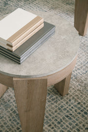 Guystone - Occasional Table Set (Set of 3) - Light Brown - R&R Furniture Gallery (Fountain Valley, CA)