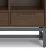 Banting - 9 Cube Bookcase With Drawers - Walnut Brown - R&R Furniture Gallery (Fountain Valley, CA)