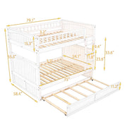Bunk Bed With Twin Size Trundle, Guardrails - R&R Furniture Gallery (Fountain Valley, CA)