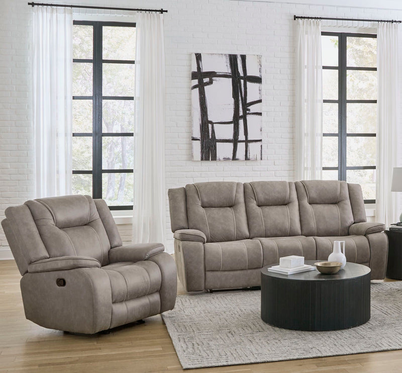 Blake - Manual Reclining Sofa Set - R&R Furniture Gallery (Fountain Valley, CA)
