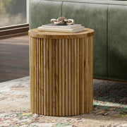Demy - Handcrafted Metal Accent Table - R&R Furniture Gallery (Fountain Valley, CA)