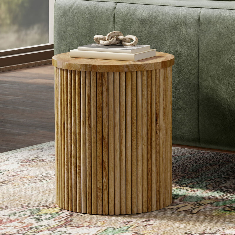 Demy - Handcrafted Metal Accent Table - R&R Furniture Gallery (Fountain Valley, CA)