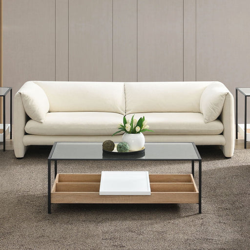 Jaeda - Sofa - Beige Linen - R&R Furniture Gallery (Fountain Valley, CA)