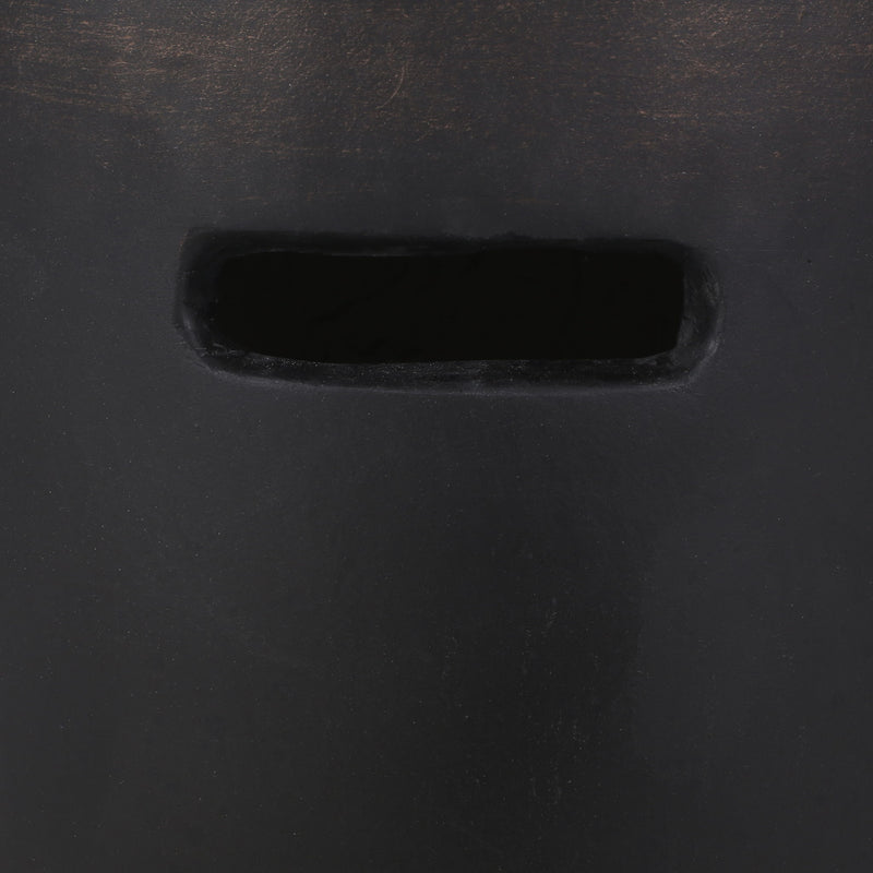 Outdoor End Table With Cutout Handle - Copper - R&R Furniture Gallery (Fountain Valley, CA)