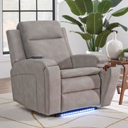 Armstrong - Power Recliner With Heat, Massage And Auto-Glide - R&R Furniture Gallery (Fountain Valley, CA)