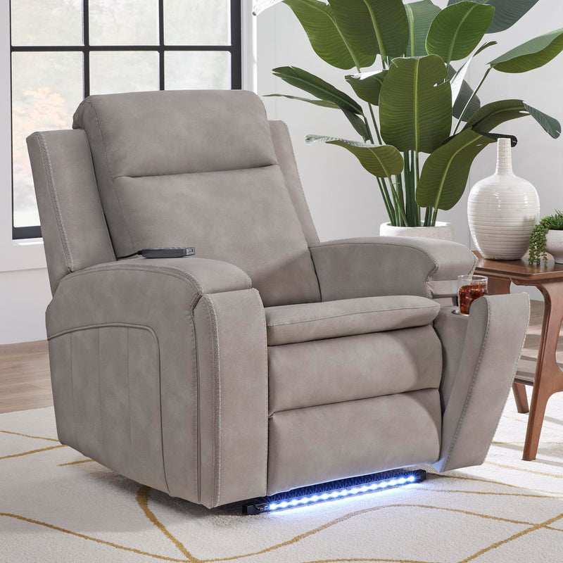 Armstrong - Power Recliner With Heat, Massage And Auto-Glide - R&R Furniture Gallery (Fountain Valley, CA)