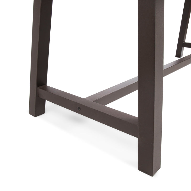 Outdoor Sandblast Finish Acacia Wood Dining Table - R&R Furniture Gallery (Fountain Valley, CA)