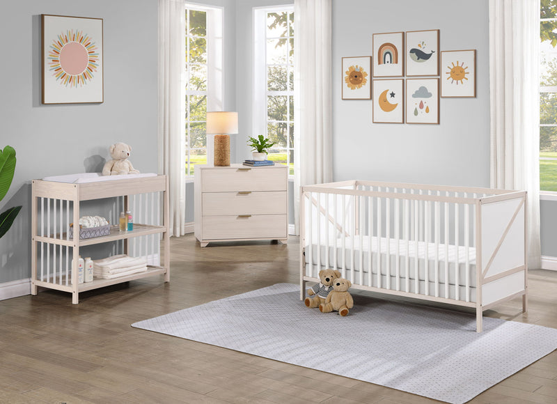 Pixie Zen - 3-in-1 Crib - Walnut - R&R Furniture Gallery (Fountain Valley, CA)