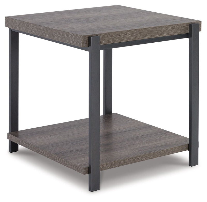 Wilmaden - Occasional Table Set (Set of 3) - Gray / Black - R&R Furniture Gallery (Fountain Valley, CA)
