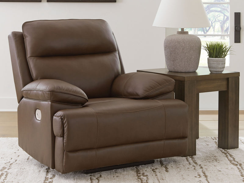 Vonryan - Power Recliner / Adj Headrest - Tobacco - R&R Furniture Gallery (Fountain Valley, CA)
