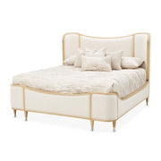 Camellia Field - Upholstered Panel Bed - R&R Furniture Gallery (Fountain Valley, CA)