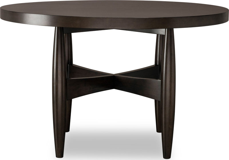 Koko Round Acacia Wood Dining Table in Minx