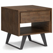 Lowry - Handcrafted End Table - R&R Furniture Gallery (Fountain Valley, CA)