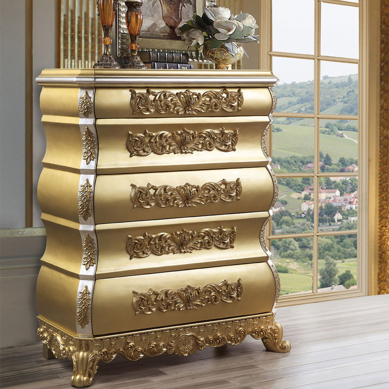 Seville - Chest - Gold - R&R Furniture Gallery (Fountain Valley, CA)