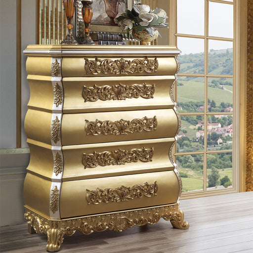Seville - Chest - Gold - R&R Furniture Gallery (Fountain Valley, CA)