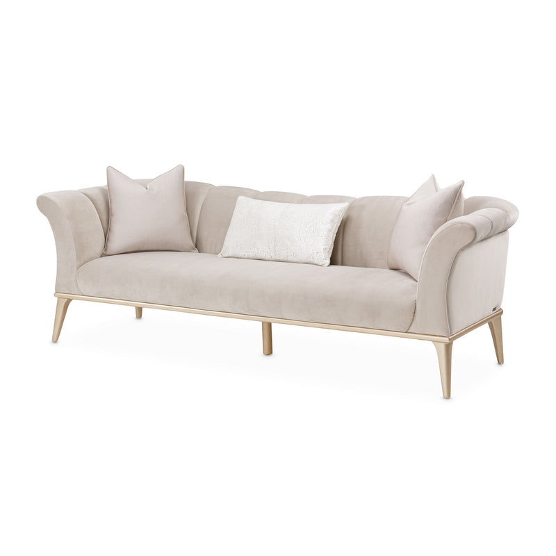 Yvette - Sofa - Porcini / Medium Champagne - R&R Furniture Gallery (Fountain Valley, CA)