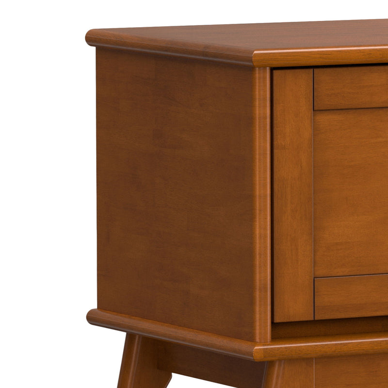 Draper - Flip Down Storage Bench - Teak - R&R Furniture Gallery (Fountain Valley, CA)