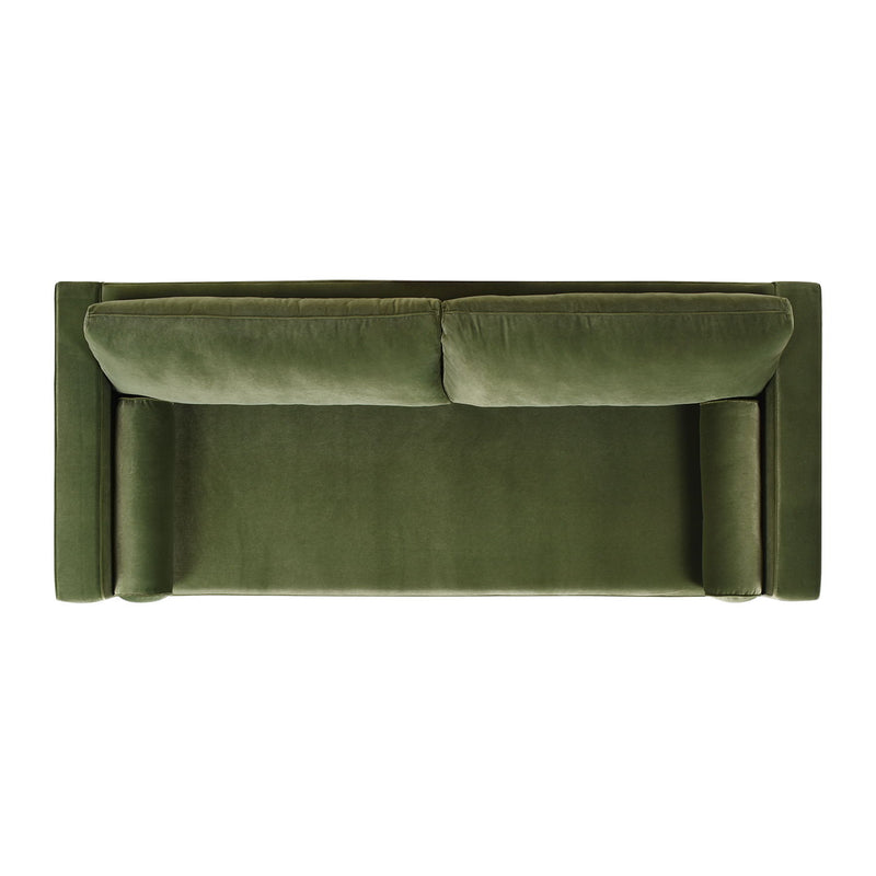 Nicholi - Mid-Century Modern Sofa - Olive Green - R&R Furniture Gallery (Fountain Valley, CA)