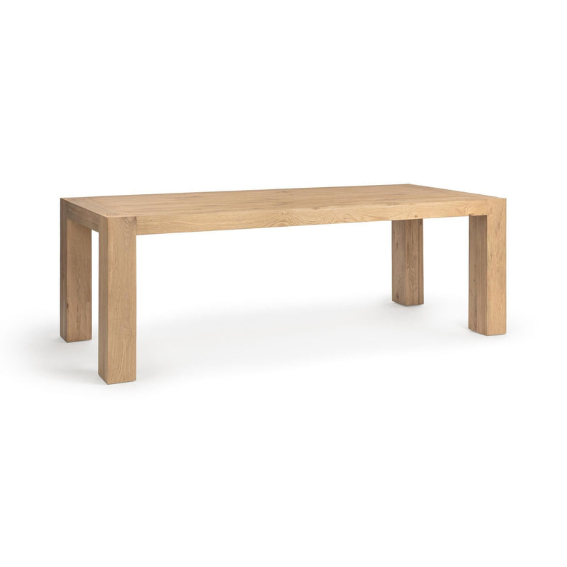 Classic Home Bristol dining table with wooden top and sturdy legs, ideal for modern dining rooms.