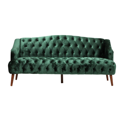 Comfy 3 Seat Sofa With Wooden Legs, For Living Room And Study - R&R Furniture Gallery (Fountain Valley, CA)