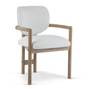 Upholstered Arm Dining Chairs (Set of 2) - R&R Furniture Gallery (Fountain Valley, CA)