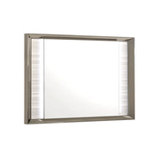 Star - Mirror With Built In LED And Frame - White - R&R Furniture Gallery (Fountain Valley, CA)