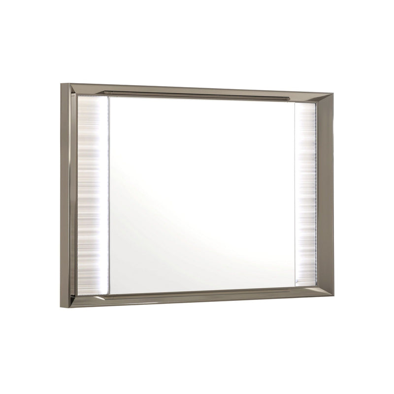 Star - Mirror With Built In LED And Frame - White - R&R Furniture Gallery (Fountain Valley, CA)