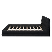 Upholstered Platform Bed With Headboard - R&R Furniture Gallery (Fountain Valley, CA)