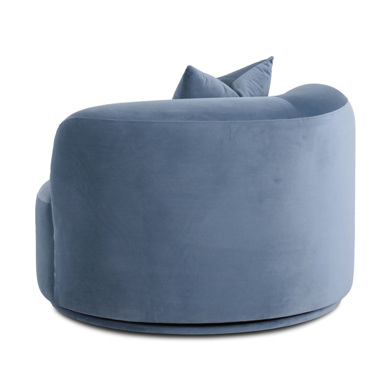 Fickle - Velvet Swivel Chair