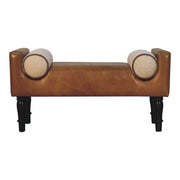 Buffalo - Chester Bench - Walnut - R&R Furniture Gallery (Fountain Valley, CA)