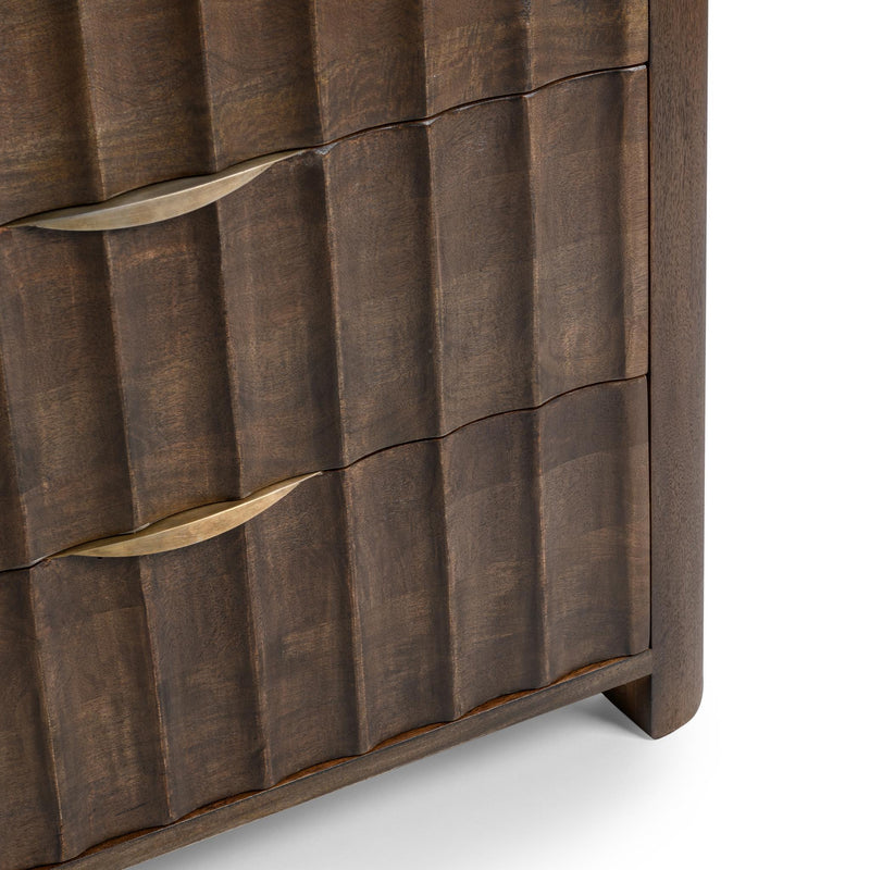 Baylee - 6 Drawer Dresser - Cocoa Brown - R&R Furniture Gallery (Fountain Valley, CA)