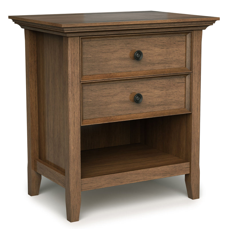 Amherst - Handcrafted Bedside Table - R&R Furniture Gallery (Fountain Valley, CA)