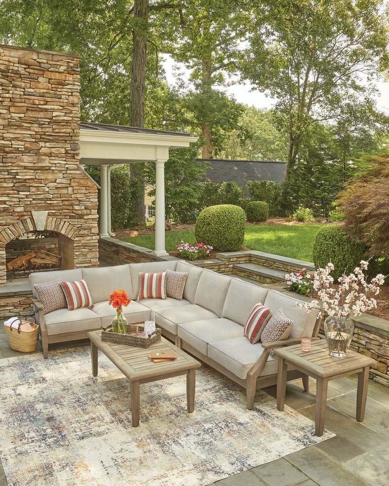 Clare View - Outdoor Sectional - R&R Furniture Gallery (Fountain Valley, CA)