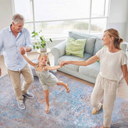 Maval - 6' X 9' Washable Area Rug - Yellow - R&R Furniture Gallery (Fountain Valley, CA)
