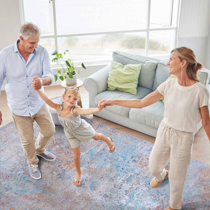 Maval - Runner Rug Washable - R&R Furniture Gallery (Fountain Valley, CA)