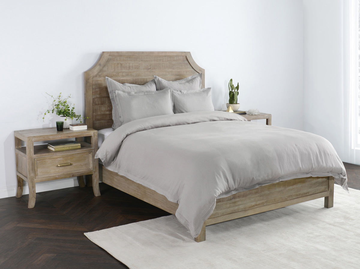 Harlow - Queen Duvet - Gray