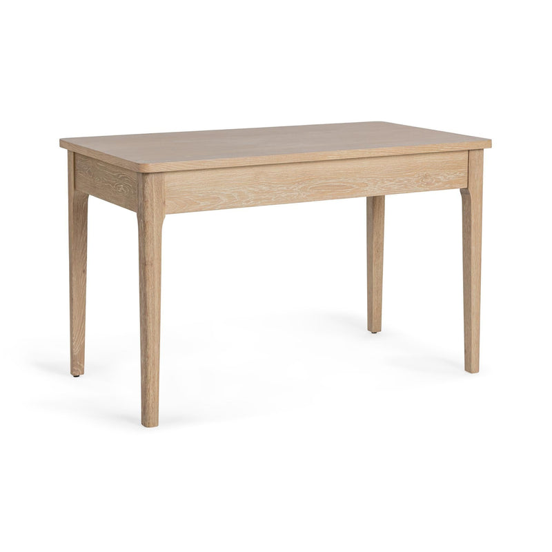 Classic Home Allysyn Coastal Drift writing desk with a sleek wood finish and modern design, ideal for home office or workspace.