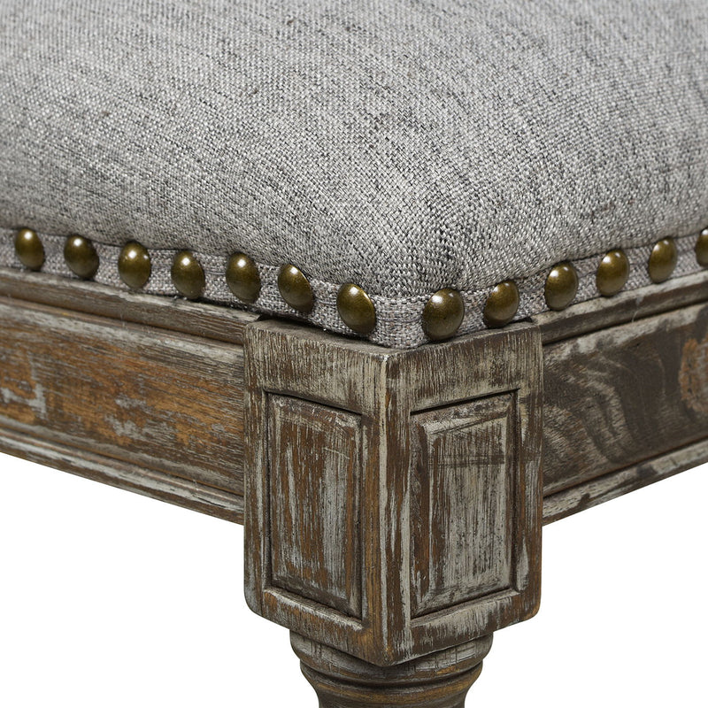 Triomphe - Rattan Wicker High Back Armless Counter Bar Stool - R&R Furniture Gallery (Fountain Valley, CA)