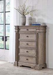 Blairhurst - Five Drawer Chest - Light Grayish Brown - R&R Furniture Gallery (Fountain Valley, CA)