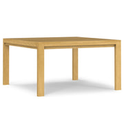 Wilson handcrafted dining table by Simpli-Home with wooden finish and sturdy design, perfect for family meals and gatherings.