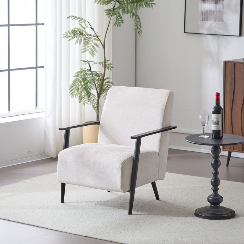 Modern Lounge Chair With Upholstery - R&R Furniture Gallery (Fountain Valley, CA)