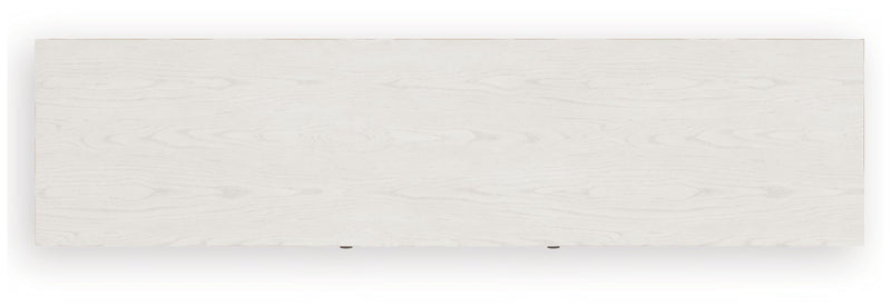 Robbinsdale - Extra Large TV Stand - Antique White - R&R Furniture Gallery (Fountain Valley, CA)