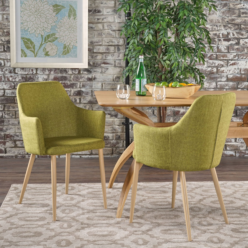 Elegant Dining Chair With Contoured Support - R&R Furniture Gallery (Fountain Valley, CA)