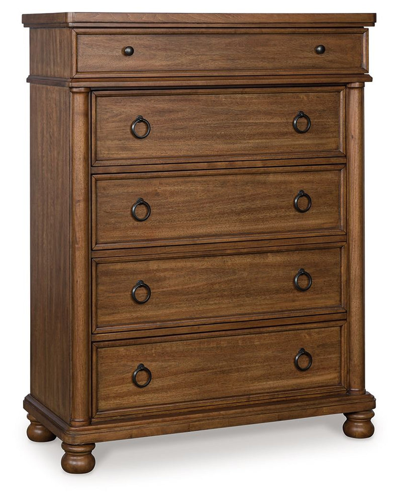 Rowlenstown - Five Drawer Chest - R&R Furniture Gallery (Fountain Valley, CA)