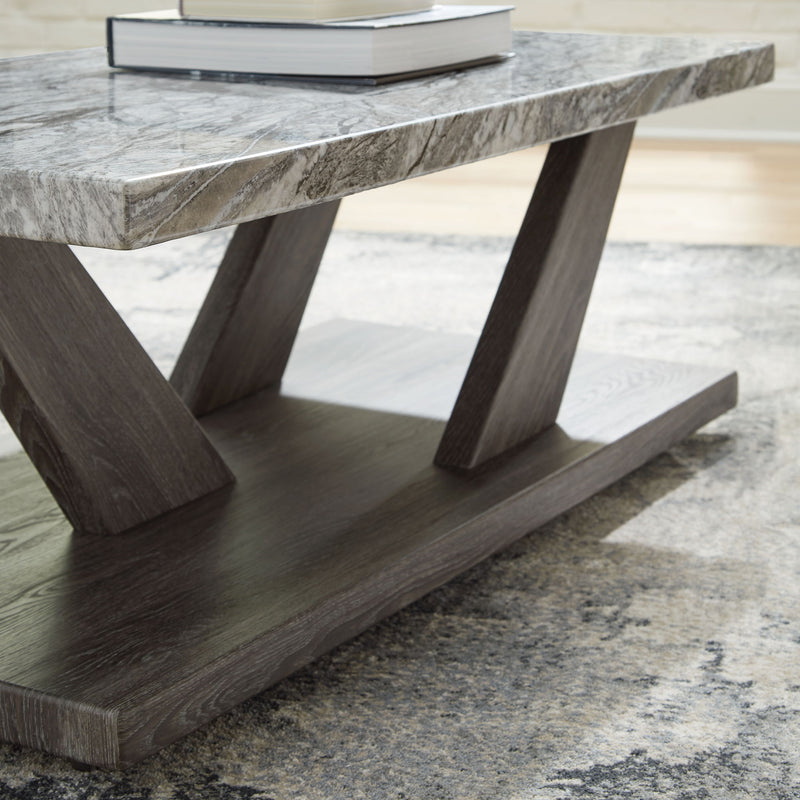 Bensonale - Occasional Table Set (Set of 3) - Brown / Gray - R&R Furniture Gallery (Fountain Valley, CA)