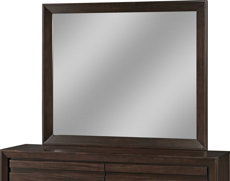 Element Mirror in Chocolate Brown